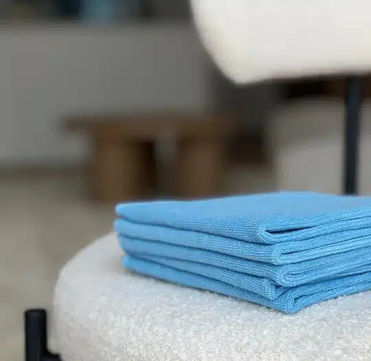 Color-coded microfiber cloths for&nbsp;different zones (to prevent cross-contamination)