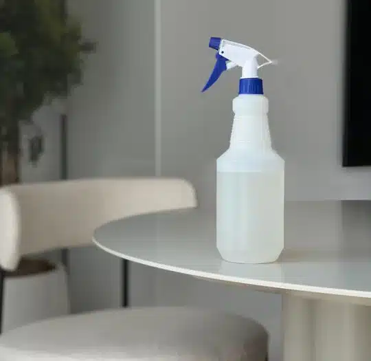 Professional alkaline and&nbsp;acid-based products (used only when necessary and&nbsp;appropriate for&nbsp;the surface)